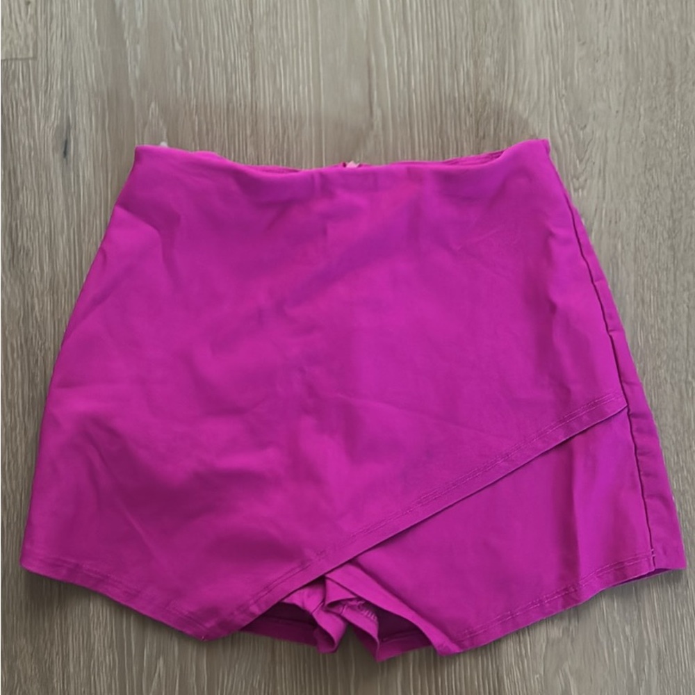 American Threads Fuchsia Skort